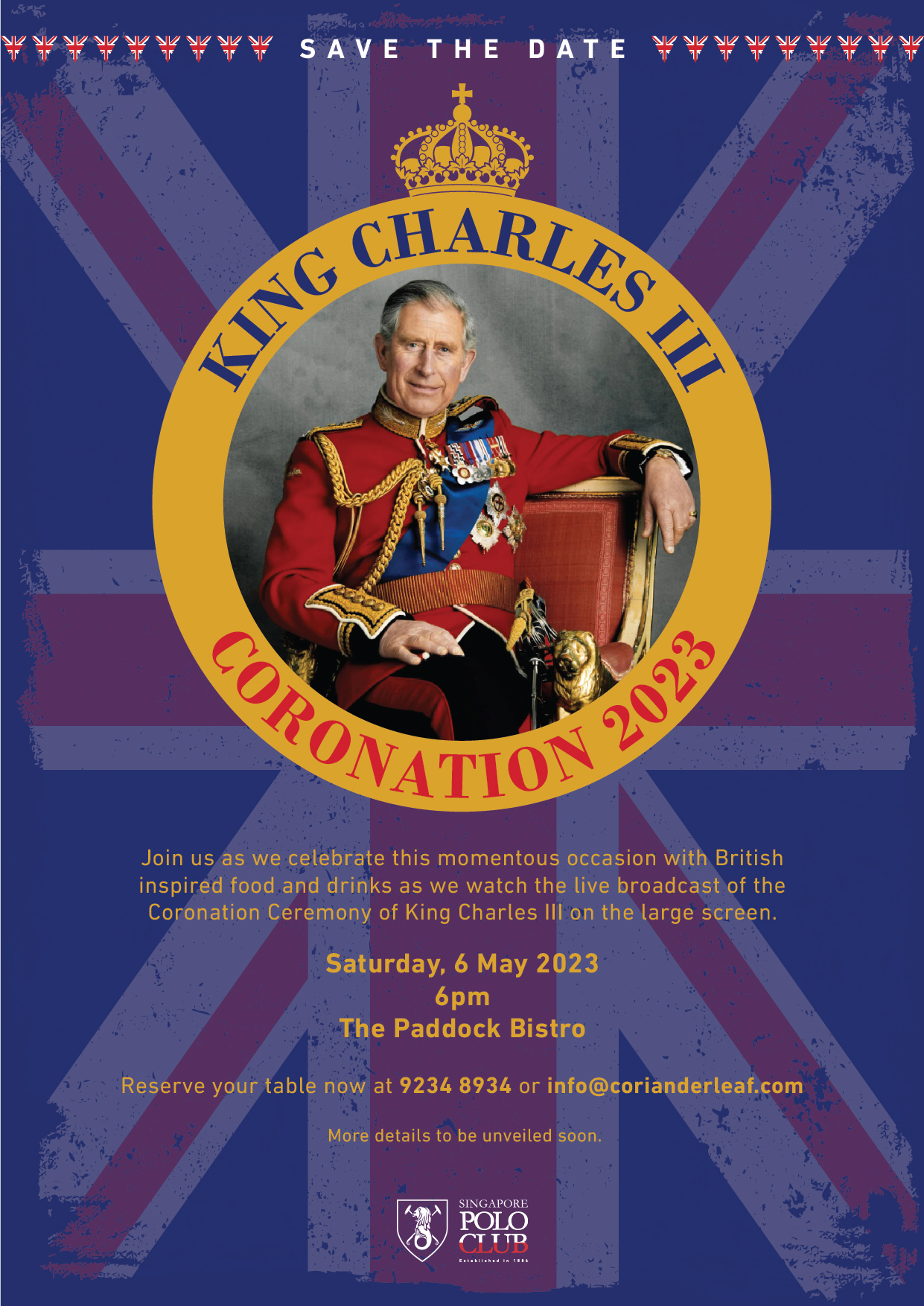 King Charles Coronation 2023 Events