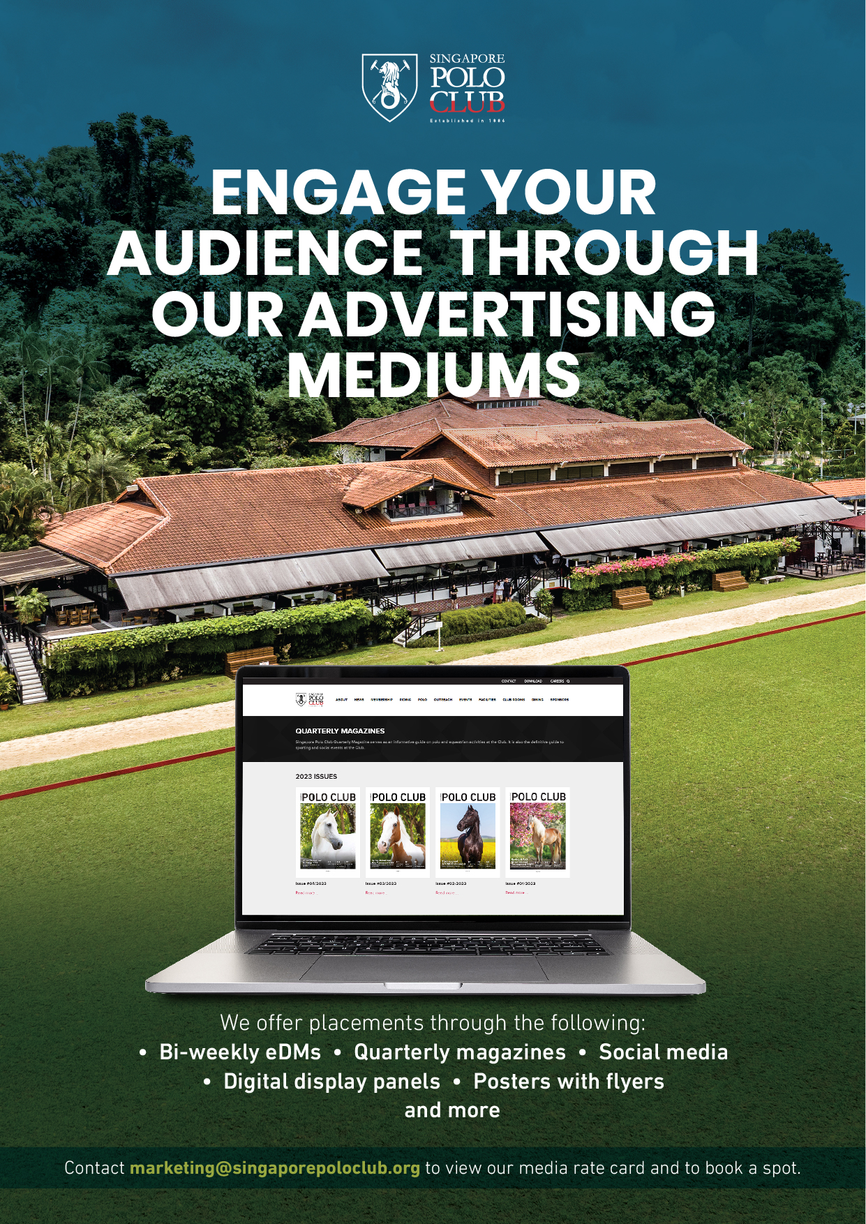 Engage Your Audience Through Our Advertising Mediums