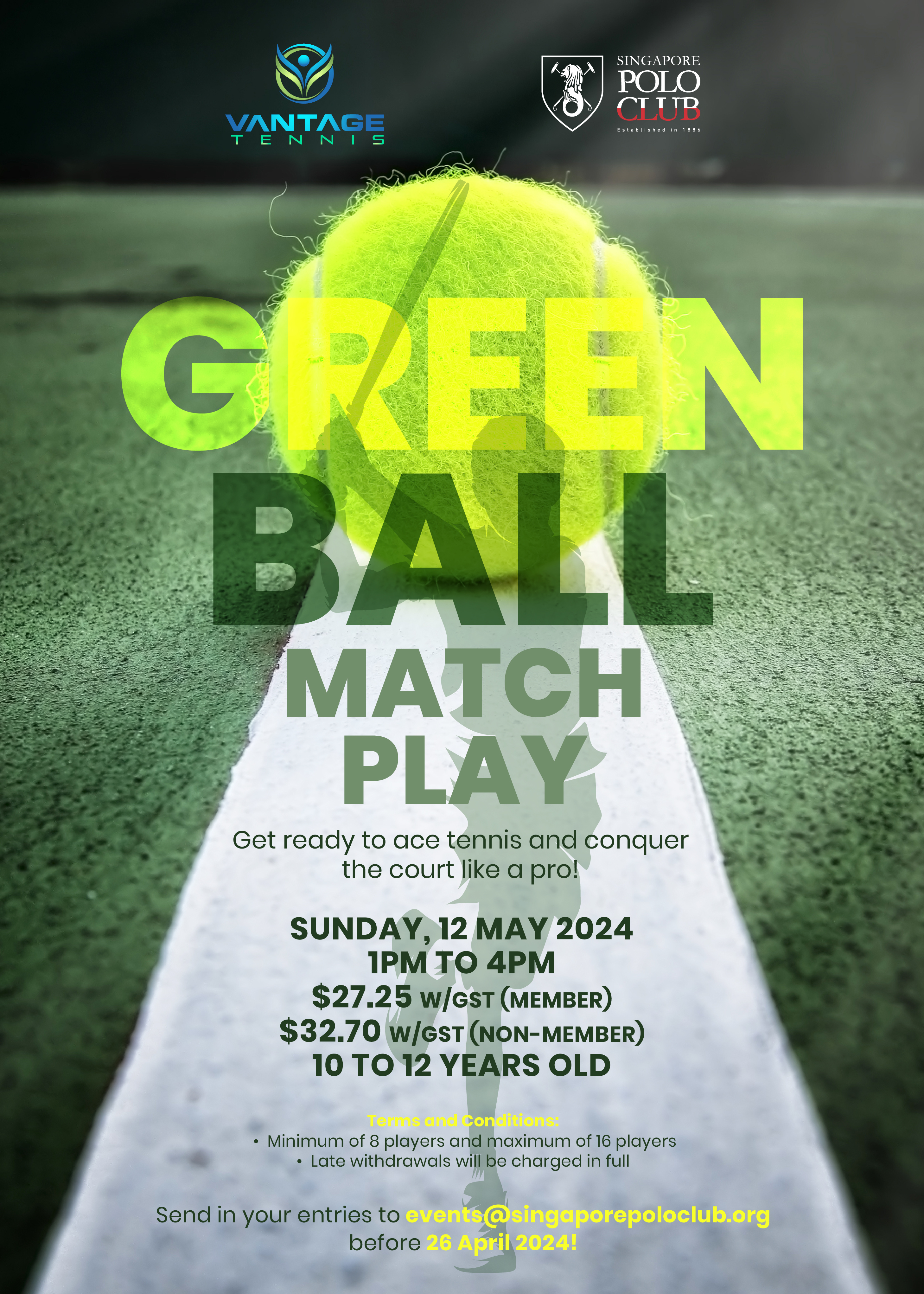 Green Ball Match Play LED